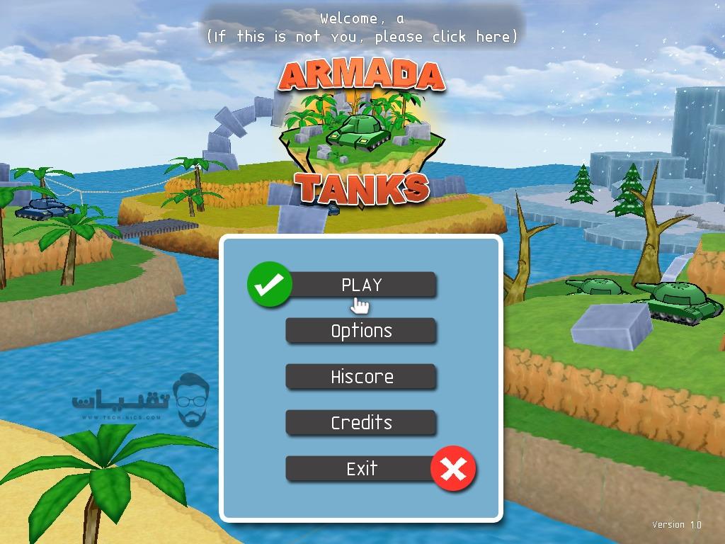 تحميل لعبة Armada Tanks للكمبيوتر
