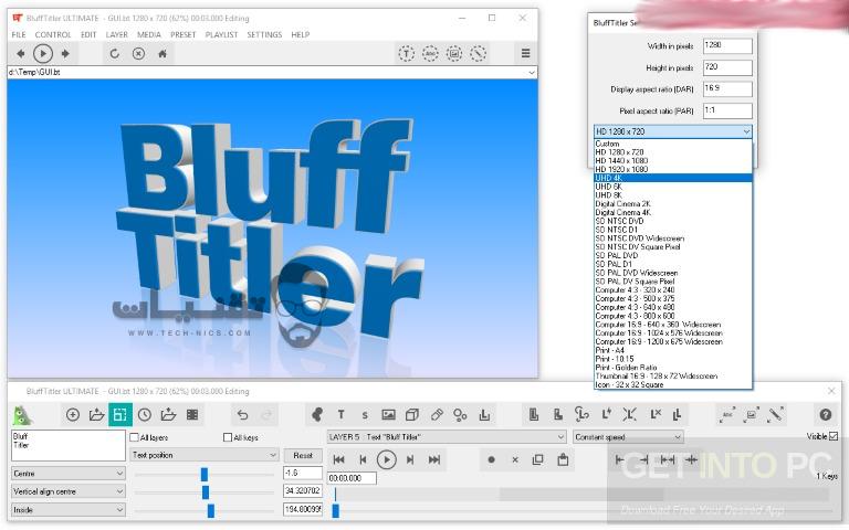 تحميل برنامج BluffTitler للكمبيوتر